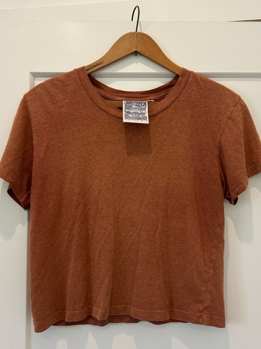 Jungmaven Cropped Lorel Tee